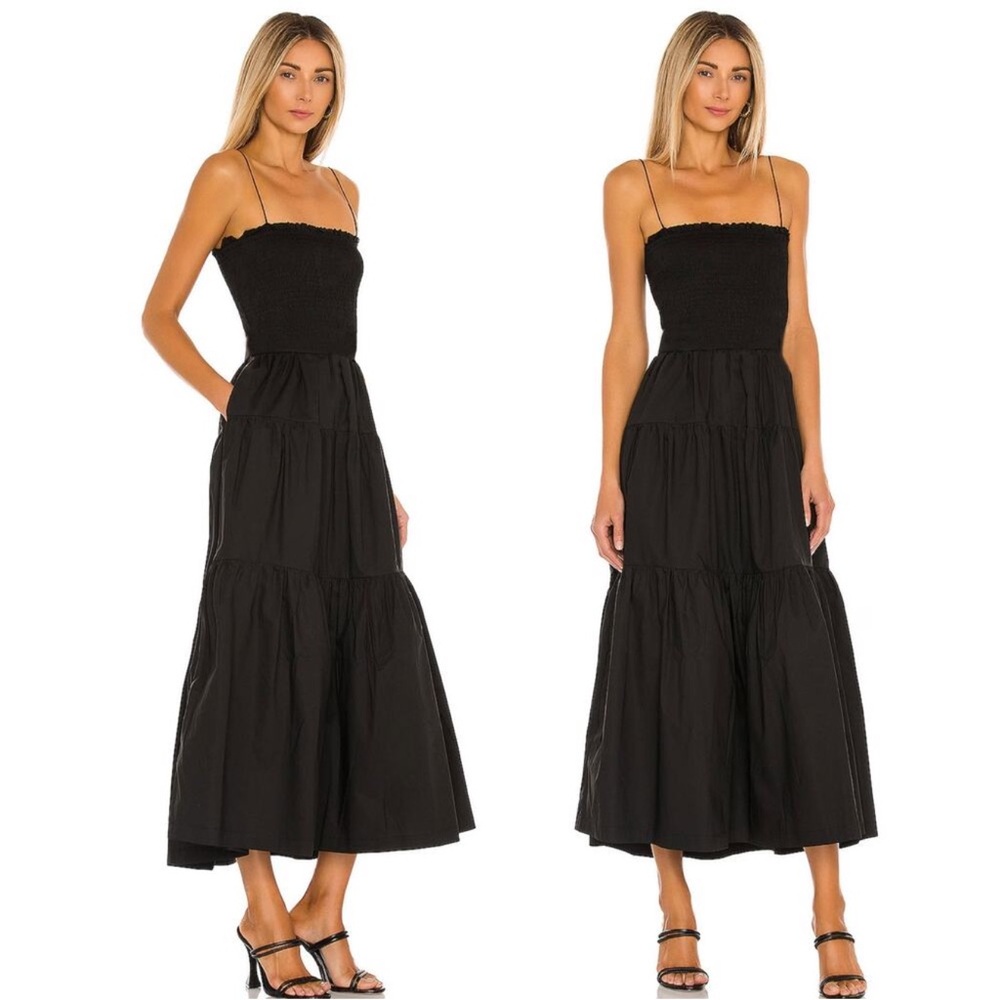 Lacademie The Nour Midi Dress small No Belt